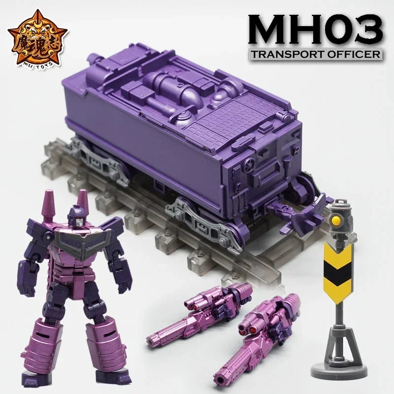 Cabine de Train Transformation MH03 MH-03, en Stock, appliquée à Thomas Astrotrain série G1, Triple changement Warrior Big Train RP-44 FT-44