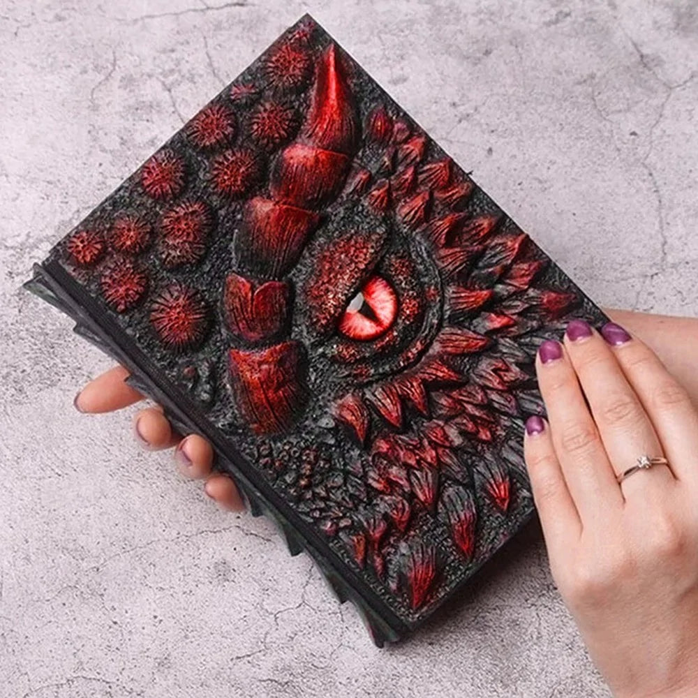 3D Dragon Embossed Diary-DungeonDice1