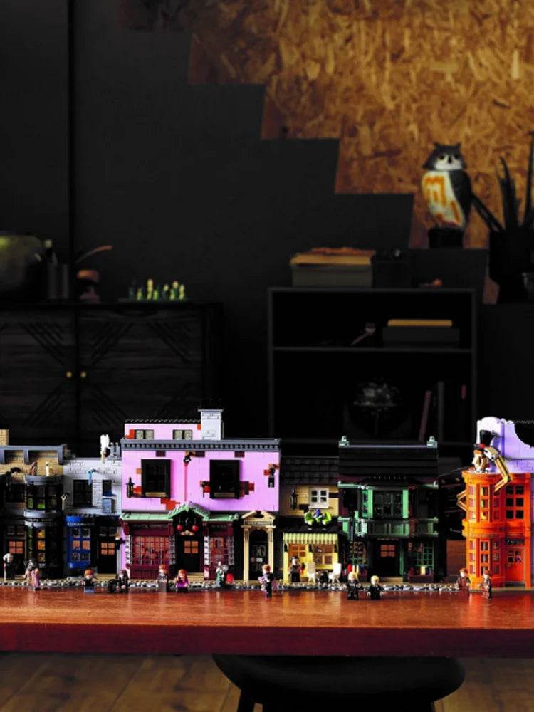 LEGO 75978 Diagon Alley Harry Potter Boys and Girls Assemble Building Blocks Toy Children's Day Gift - LEGO75978