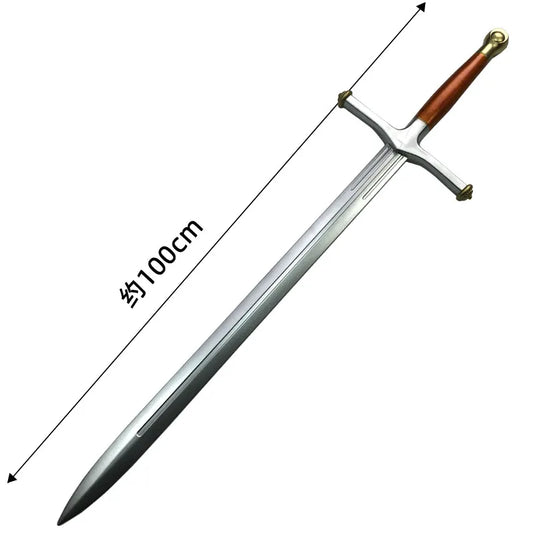 Movie 1:1 Cosplay Sword Prop Wolf Frost Sword Weapon Role Play Gift Safety PU Winter Frost Sword Big 104cm