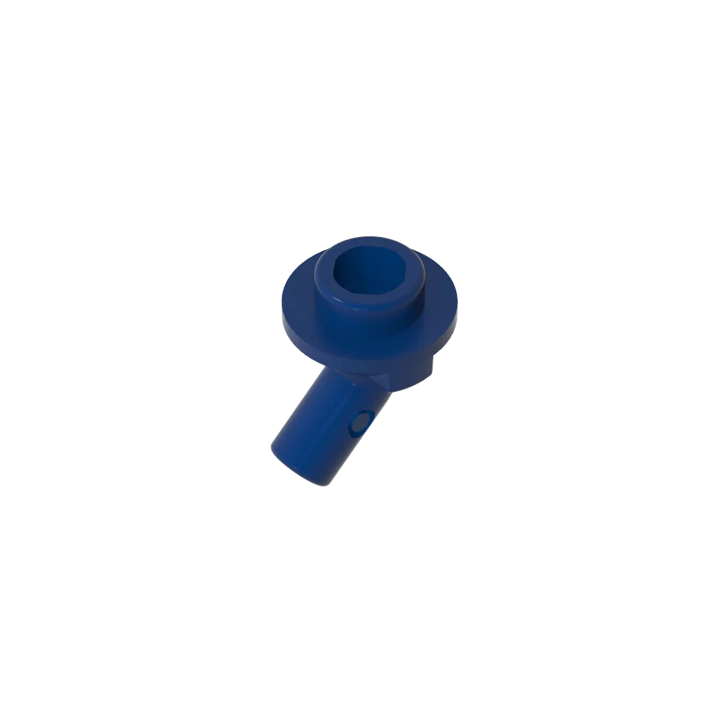 Gobricks GDS-2192 Bar, Angled with Stud on End | Compatible with Lego 65578 Technical Building Block