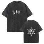 Akaza Koyuki T-shirt: Washed Oversized Anime Graphic Tee