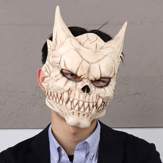 Kaiju No 8 Kafka Hibino Mask Cosplay Skull Monster Latex Helmet Defense Force Halloween Carnival Party Costume Props