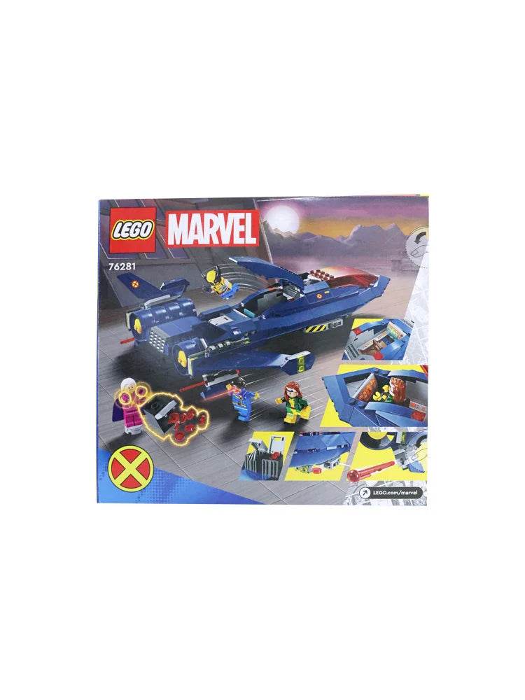 LEGO 76281 Marvel X-Men X-Jet Toy Plane Model Building Kit - LEGO76281