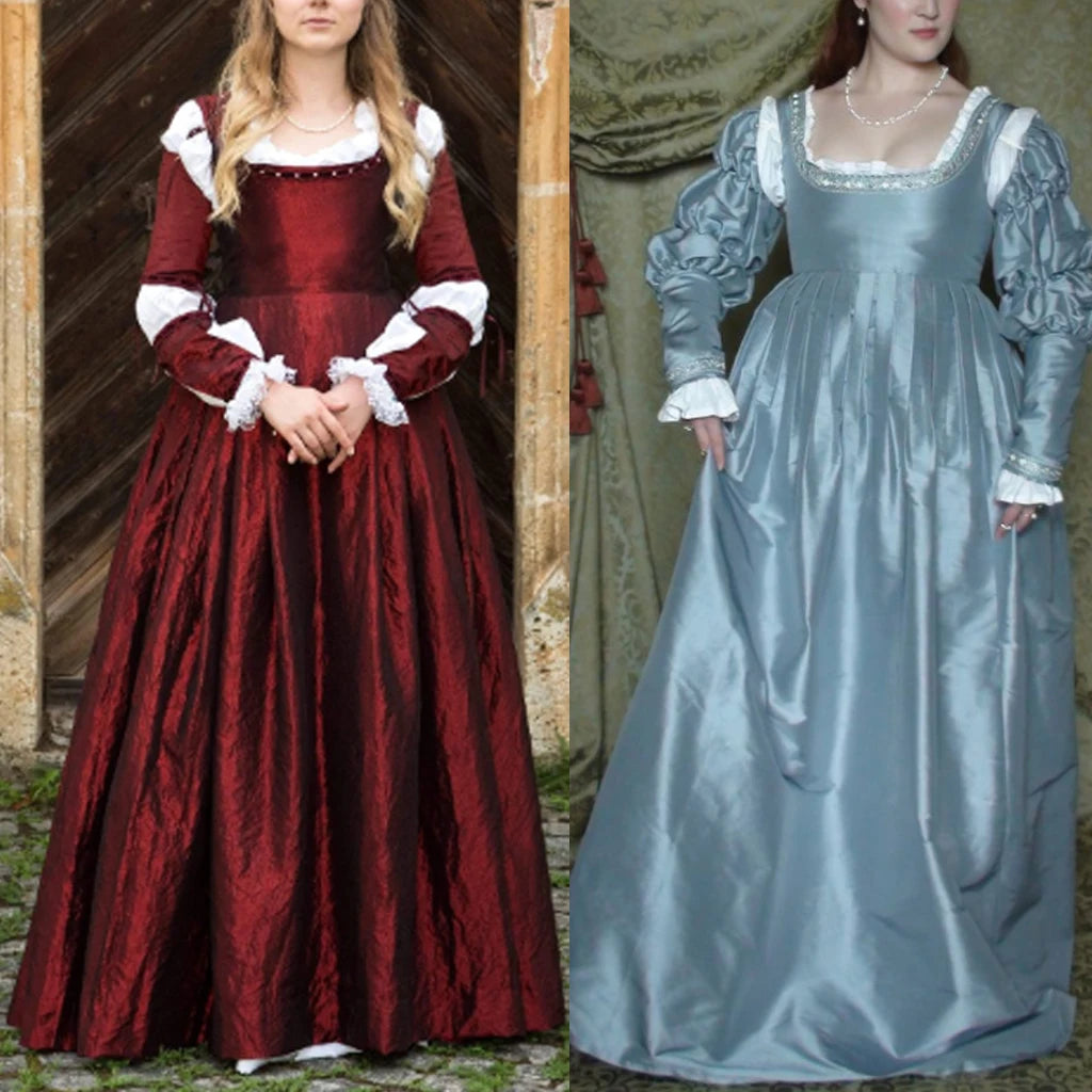Costume de Cosplay de la Renaissance italienne médiévale, robe de soirée pour femmes Borgias, sur mesure