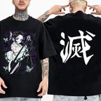 Demon Slayer Cotton Parent-Child Anime T-Shirt | Summer