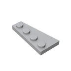 Gobricks GDS-549 Wedge Plate 4 x 2 Right | Building Block for Compatible DIY Sets