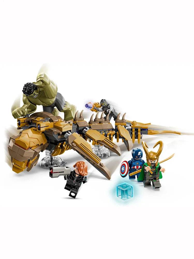 LEGO 76290 Marvel Avengers vs. Leviathan Monsters, Hulk and Captain America, Loki, Black Widow and Chita Ray mini characters - LEGO76290