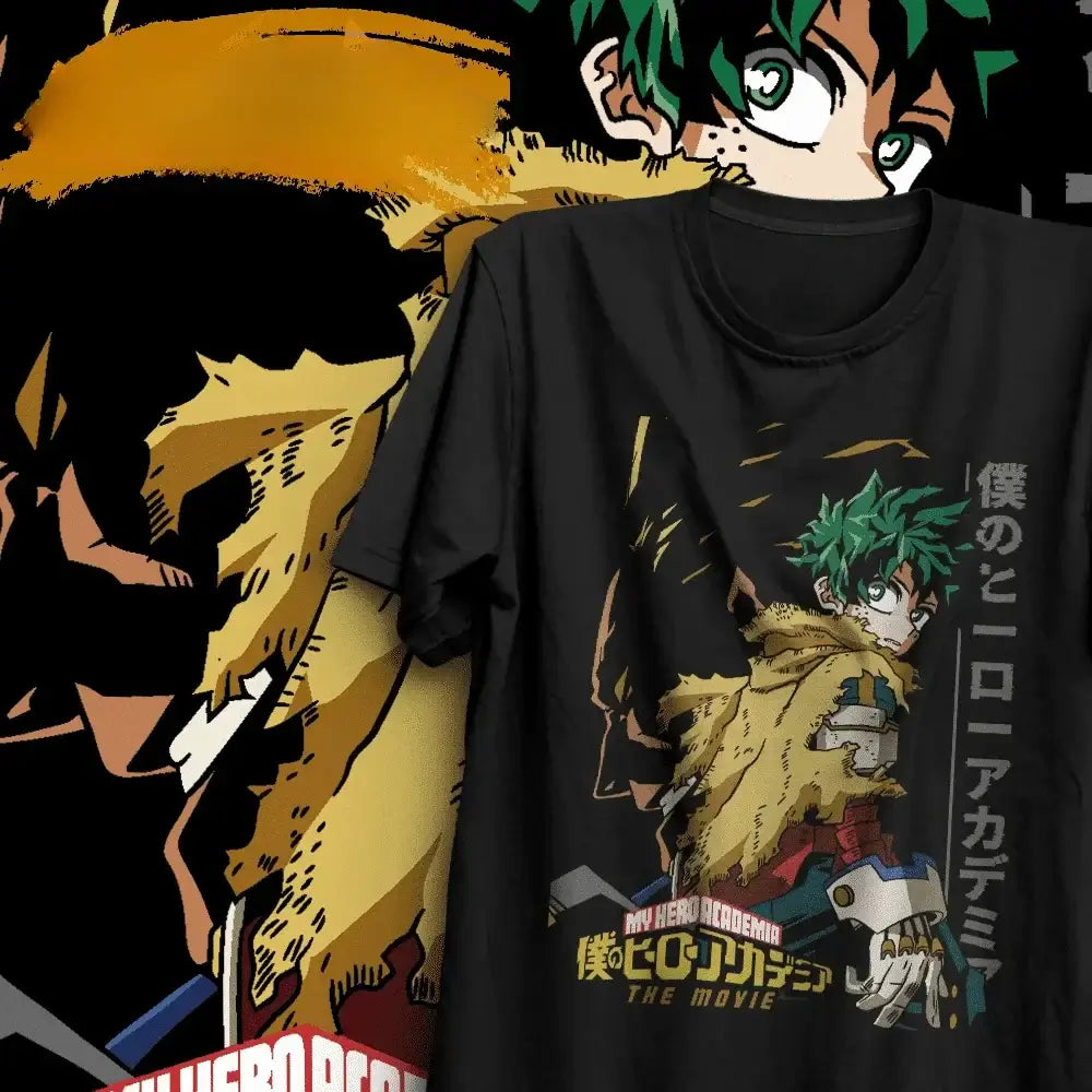 Deku Vigilante T-Shirt: Boku No Hero Academia Y2K Top