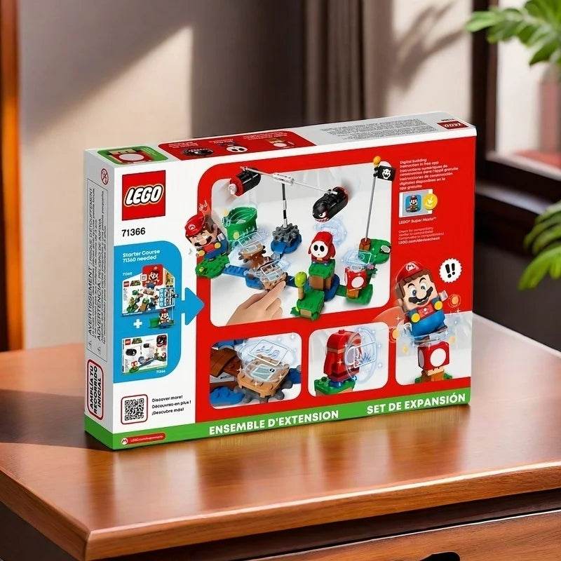 71366 LEGO Boomer Bill Barrage Expansion Set,Toy for Kids to Add to Their Super Mario Adventures with Mario Starter Course - United States
