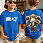 One Piece Zoro Luffy Men's T-Shirt Harajuku Family Matching Tee