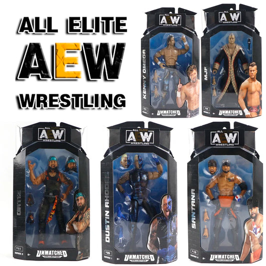AEW/WWF/WWE /WCW All Elite Wrestling Unmatched  Series 1#2  Action Figures