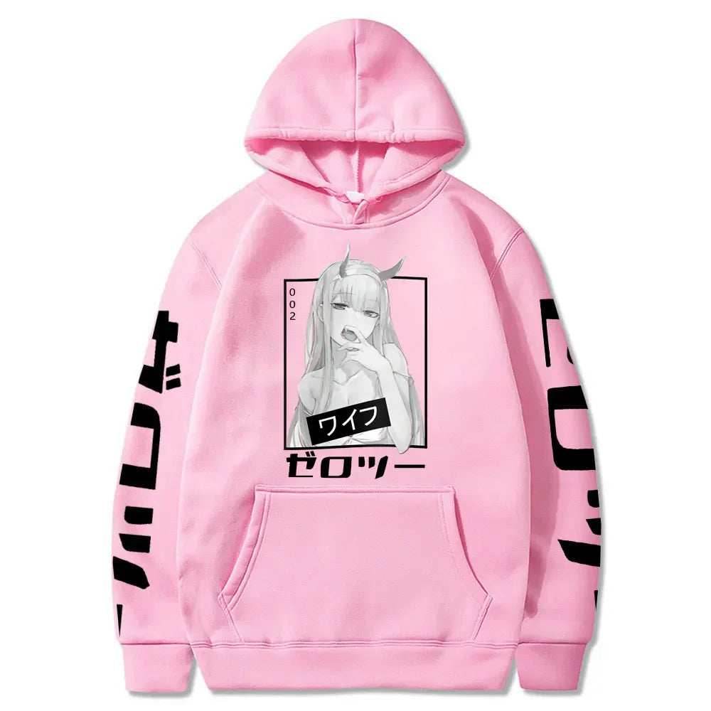 Power - Chainsaw Man Oversized Hoodie - Pink / S