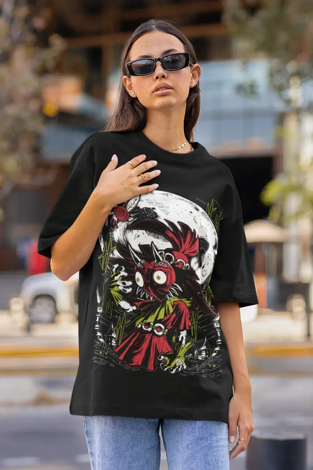 Majora's Mask T-shirt: Legend of Zelda Y2K Graphic Tee