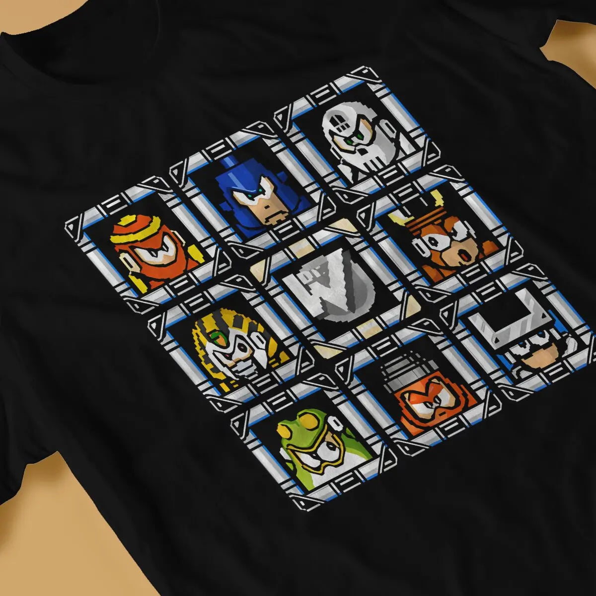 T-shirts créatifs Mega Man Homme