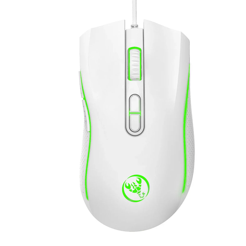 High-end Optical Professional Gaming Mouse with 7 Bright Colors LED Backlit and Ergonomics Design 3200 DPI For LOL CS Gamer