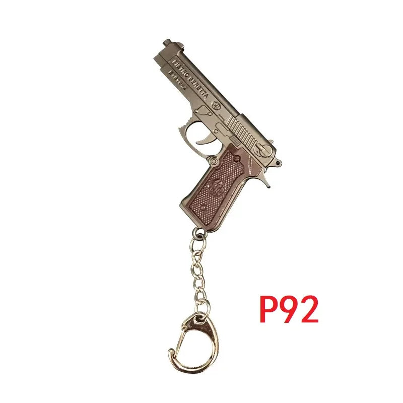 Online Game PUBG Badge Keychain Pendant Cosplay Cyber-Game Playerunknown's Battlegrounds Medal Alloy Key Ring for Game Lovers