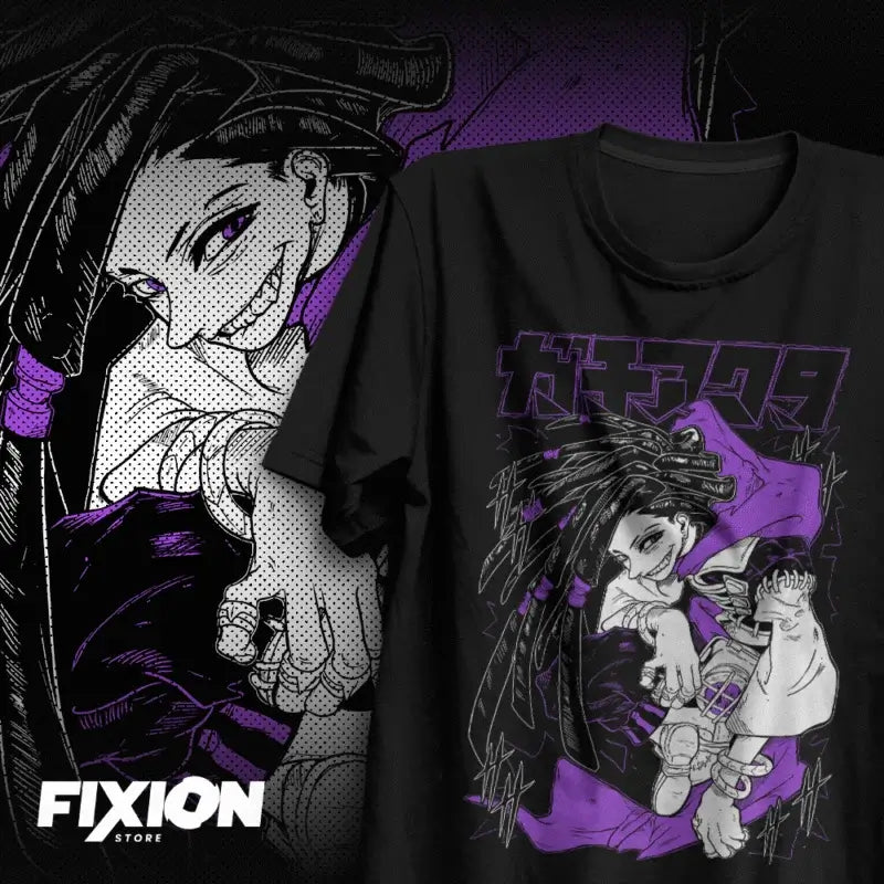 Gachiakuta Print T-shirt Oversized Heavy Cotton Y2K
