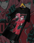 Zero Two Unisex T-Shirt: Kawaii Vaporwave Anime Aesthetic