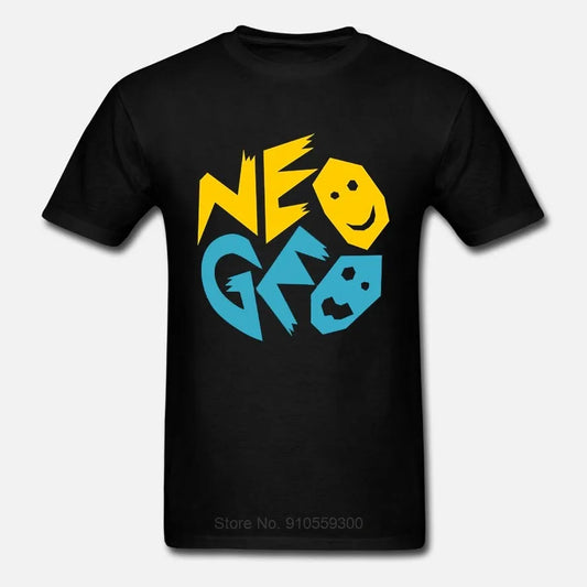 Neo Geo SNK rétro Console de jeu vidéo inspiré hommes t-shirt hommes mode d'été à manches courtes marque t-shirt