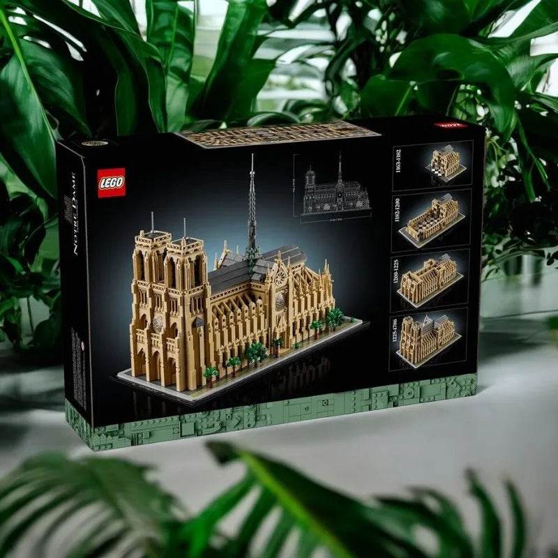 21061 LEGO Architecture Notre-Dame de Paris Replica, Architectural Model Kit, Collectible Building Set for Adults - United States