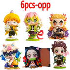 Demon Slayer Blind Box: 12pcs Tanjiro Nezuko Anime Figures