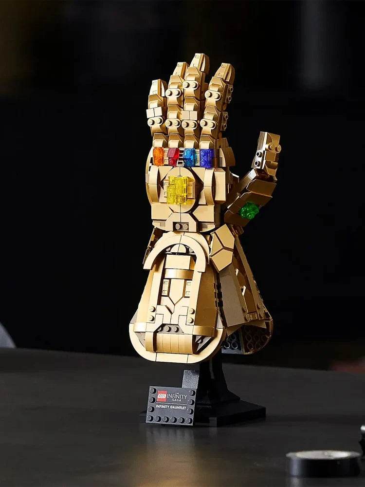 LEGO 76191 Marvel Infinity Gauntlet Collectible Building Kit; Thanos Right Hand Gauntlet Model with Infinity Stones (590 Pieces) - LEGO76191