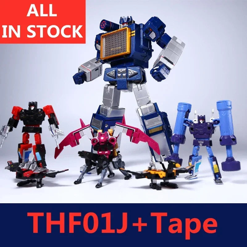 G1 Transformation THF THF-01J onde sonore THf bande Corps THF01J THF01-J une bande baladeur chef-d 'œuvre KO MP13 figurine Robot