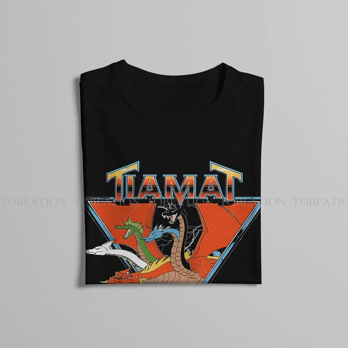 DnD Game Men's TShirt Tiamat Distinctive T Shirt 100% Cotton Original Sweatshirts New Trend