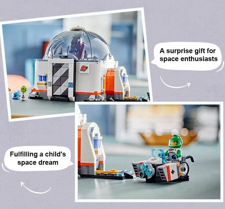 LEGO 60439 Space Science Lab CITY series 560pcs Buiding Blocks Model Kit DIY Toys For Boys Girl Children Gift ages 6+ - 60439