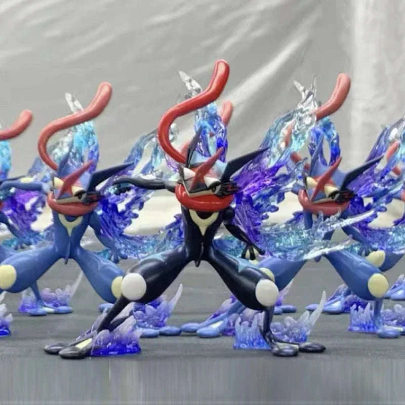 Pokemon Anime Figure, Battle Greninja Action Figurines Pvc Anime Statue 9 CM