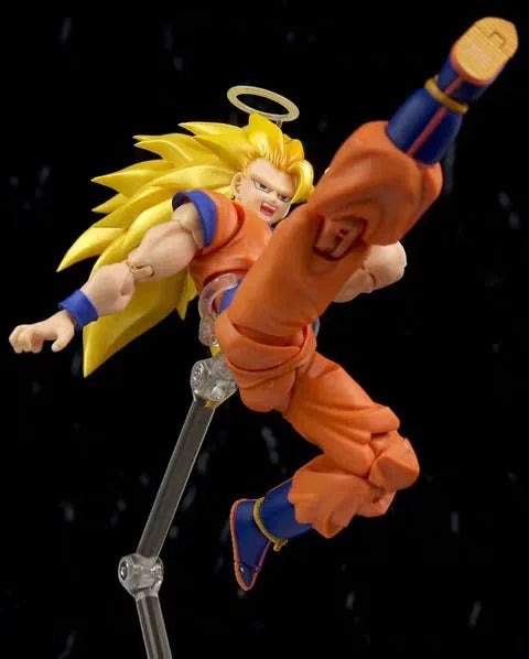 Dragon Ball Z Son Goku Super Saiyan 3 Joint Movable Anime Action Figure Model Collection Cartoon Figurine Toys For Friend gifts