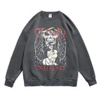Anime Overlord Graphic Hoodie Women Men Long Sleeve Sweatshirt
