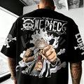 One Piece Luffy T-shirt: Retro Y2K Harajuku Anime Tee