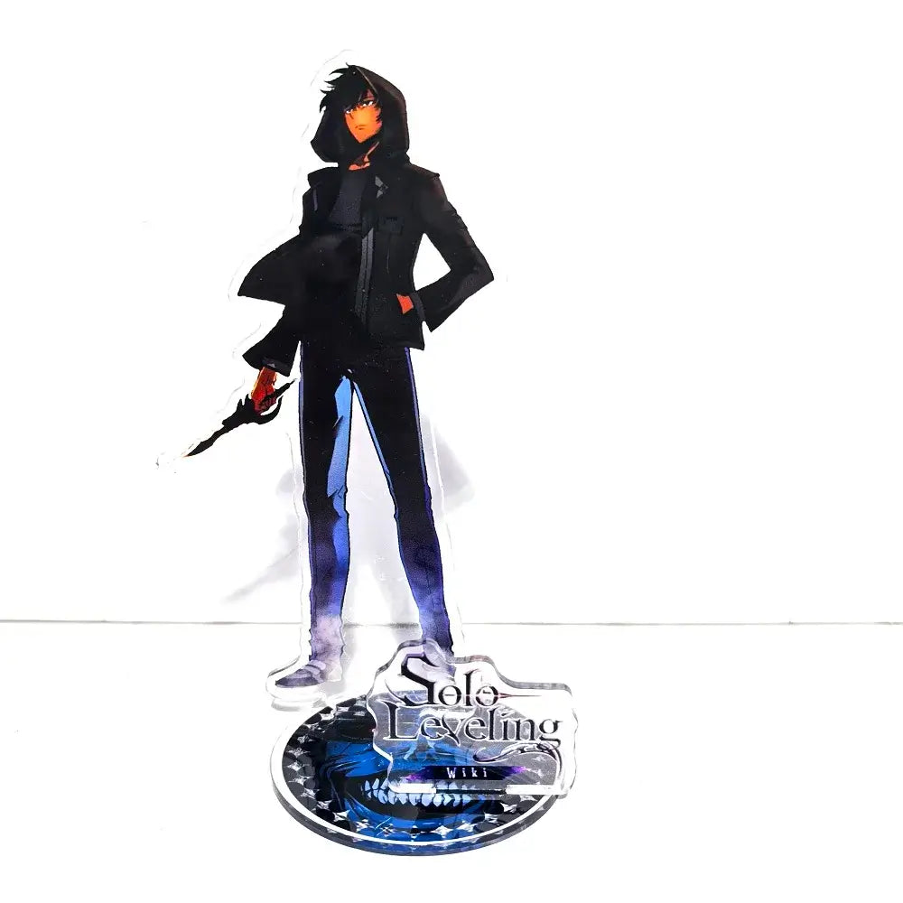Solo Leveling Acrylic Stand: Sung Jin Woo 15cm Desk Figure