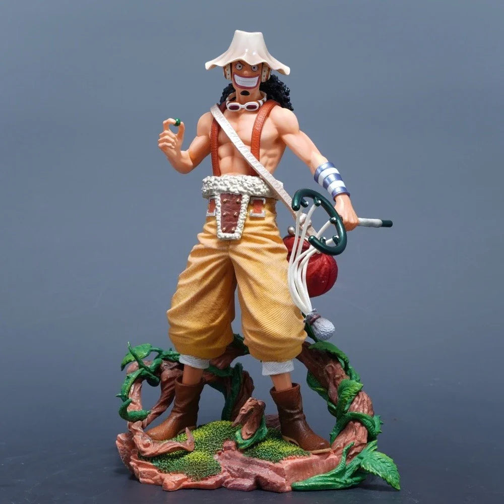 Usopp Action Figure, One Piece Anime Figurines PVC Statue Desktop Birthday Gift 25 CM