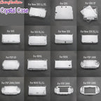 1 Piece Clear Protective Case for PSP PSV GBA SP NDSL DSI NDSi XL 3DS XL New 3DS XLLL Console | Universal Crystal Hard Shell