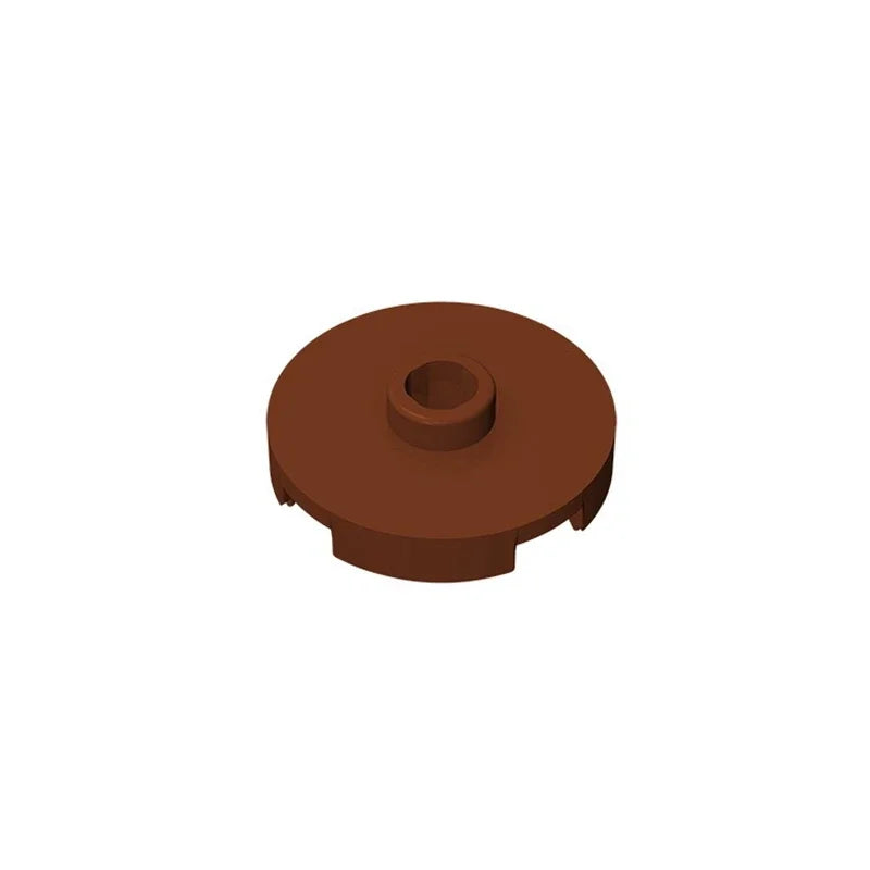 Gobricks GDS-1041 Tile Round 2x2 with Open Stud | Compatible Building Block for DIY Educational Kits