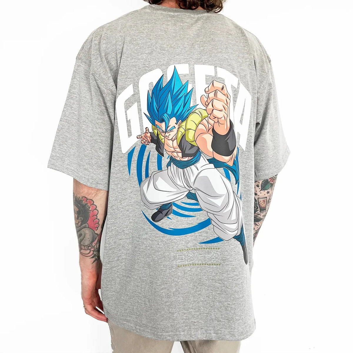 Dragon Ball Son Goku Oversized Retro Graphic T-Shirt 2026