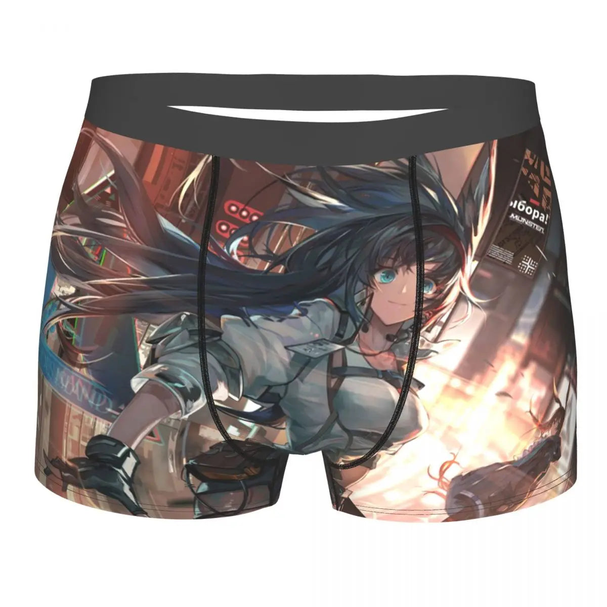 Video Game - Arknights Underpants Breathbale Panties Male Underwear Print Shorts Boxer Briefs