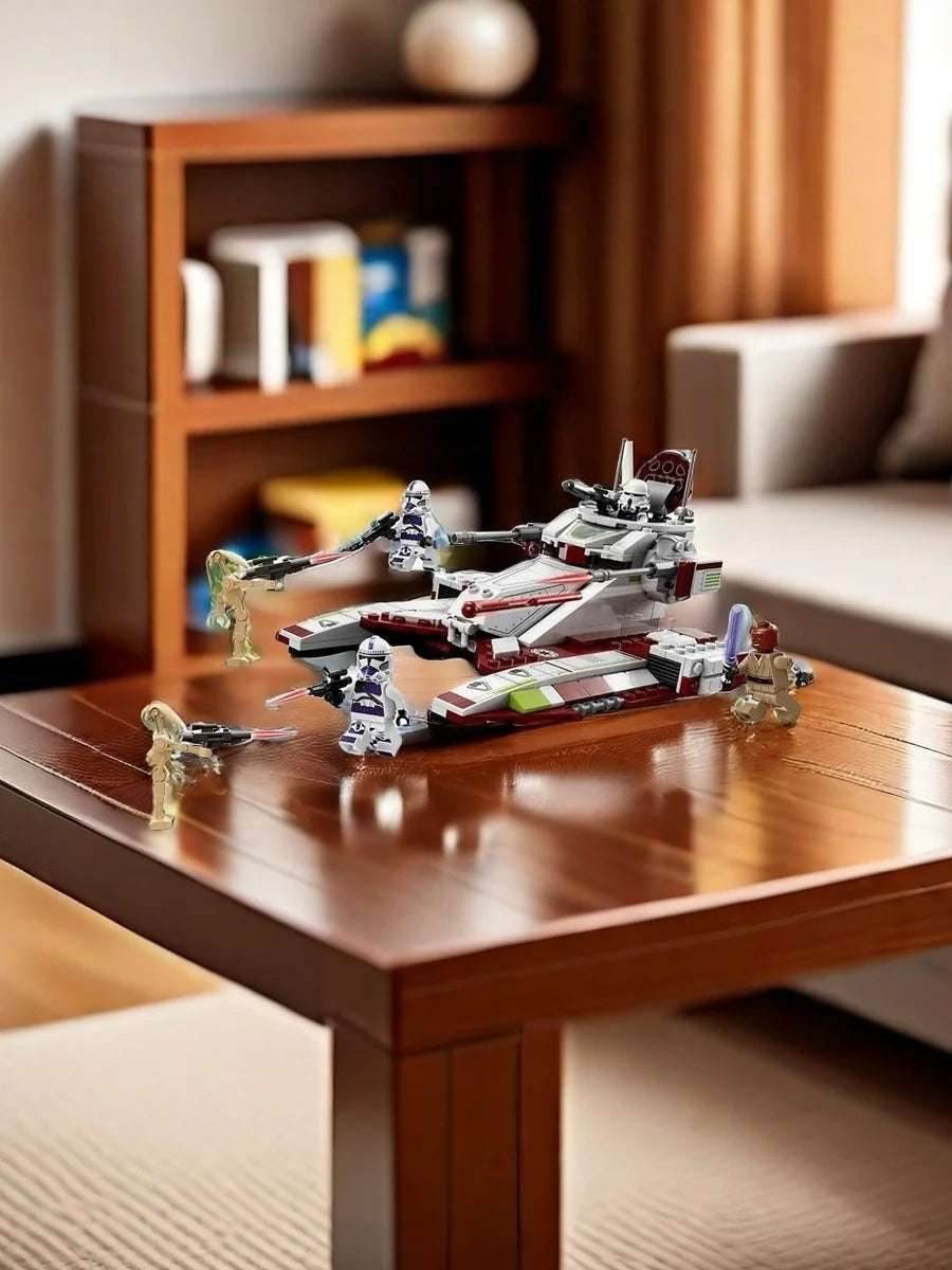 Play out thrilling battles with this buildable tank toy playset,75342 LEGO featuring popular Star Wars - United States