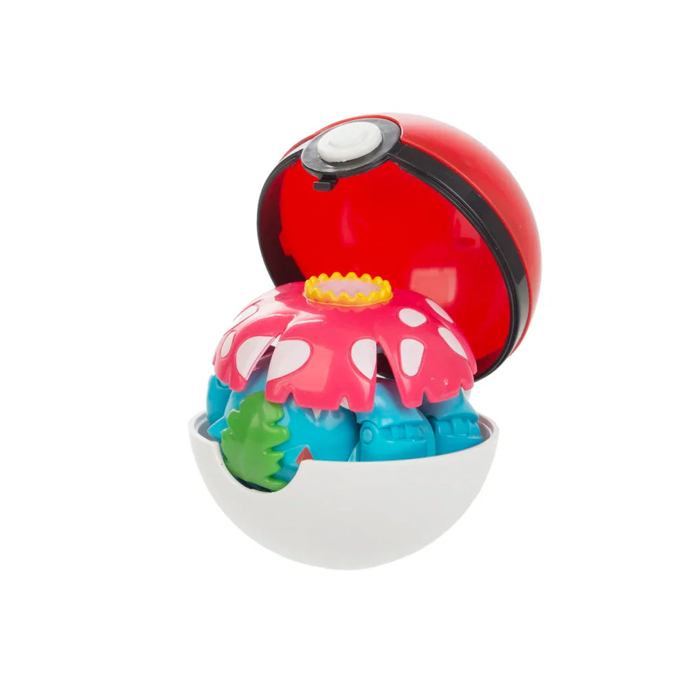 Pokemon Pokeball Anime Figures Toys, Pikachu Gengar Dragonite Snorlax Lapras Pocket Pokeball Toys