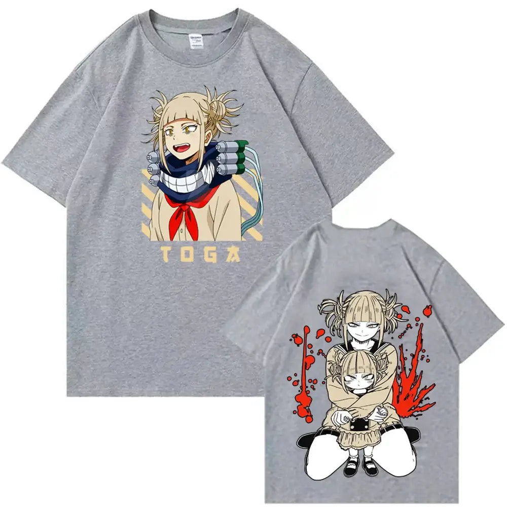 Himiko Toga T-Shirt: 2026 MHA Villain Anime Graphic Tee