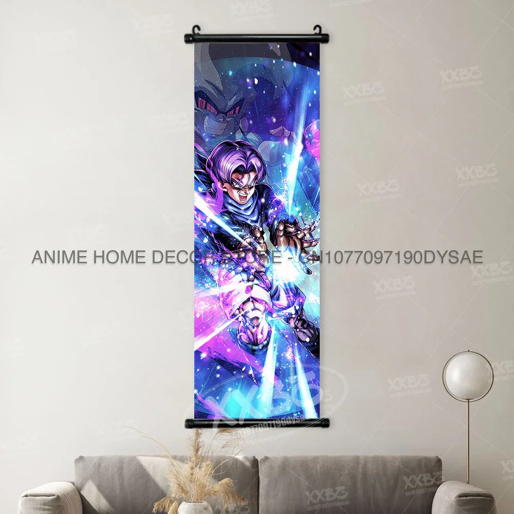 Dragon Ball Posters: Goku & Vegeta Anime Wall Scrolls