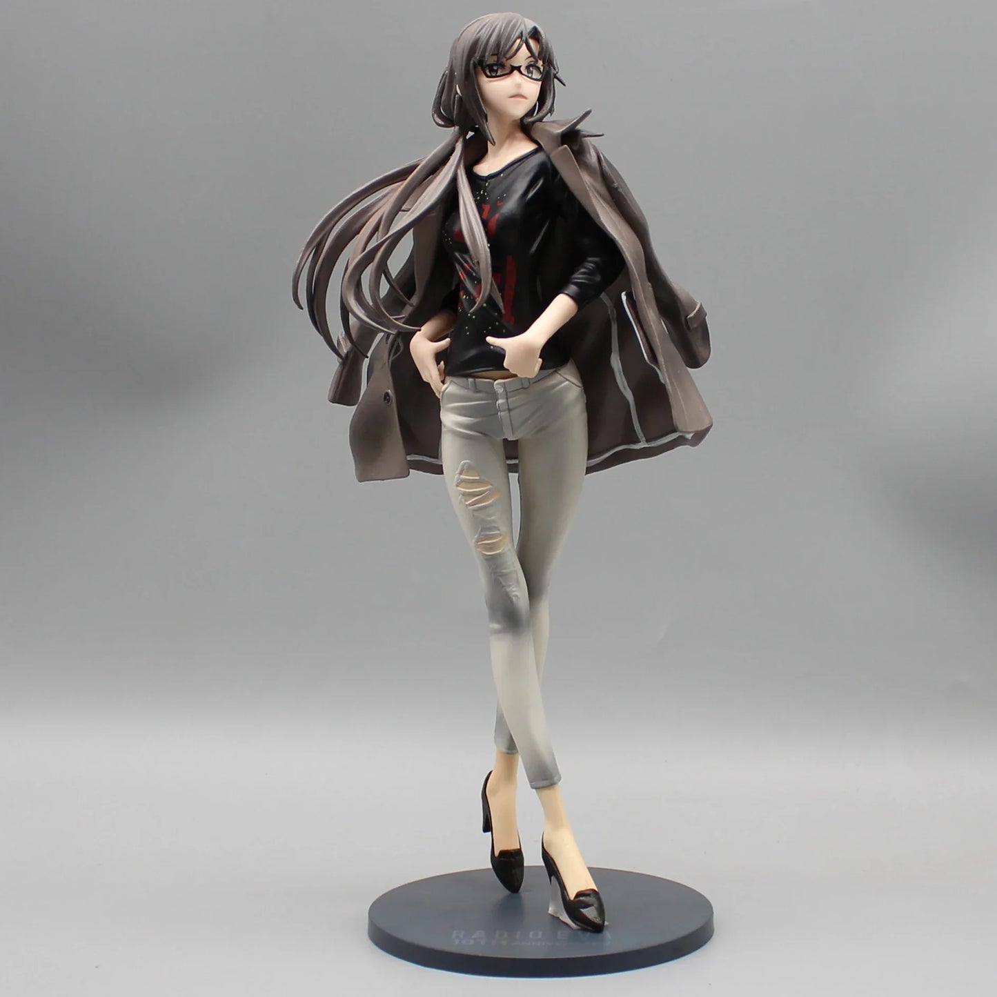 Mari Illustrious Makinami Anime Figure, EVANGELION Action Figurines Fashion Dress Up 25 CM