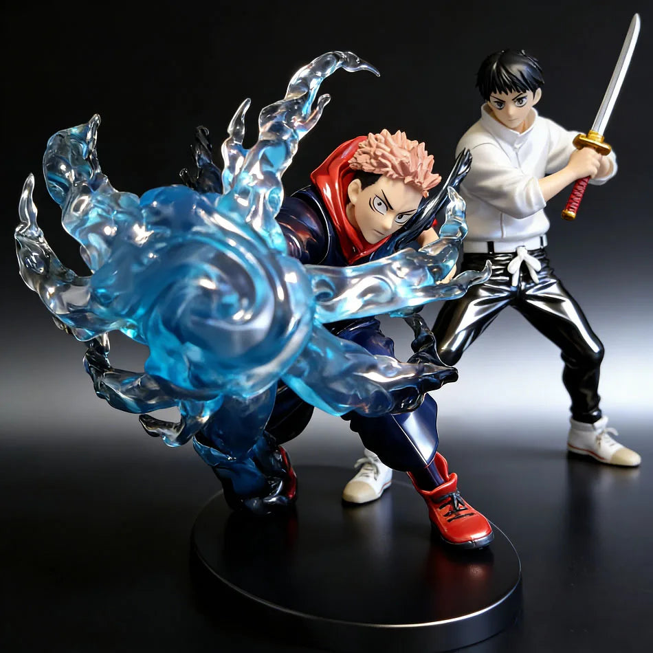 Jujutsu Kaisen Action Figures – Itadori Yuji, Ryomen Sukuna & Yuta Okkotsu PVC Statues 16–21 CM
