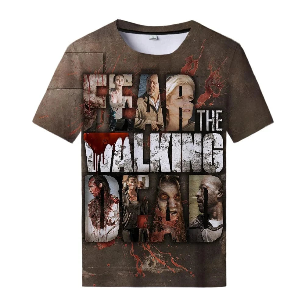 Tshirts TV The Walking Dead 3D Print