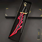 Solo Leveling Anime Manwha Sung Jinwoo Knight Killer Dagger Kasaka's Venom Fang Keychains Pendant
