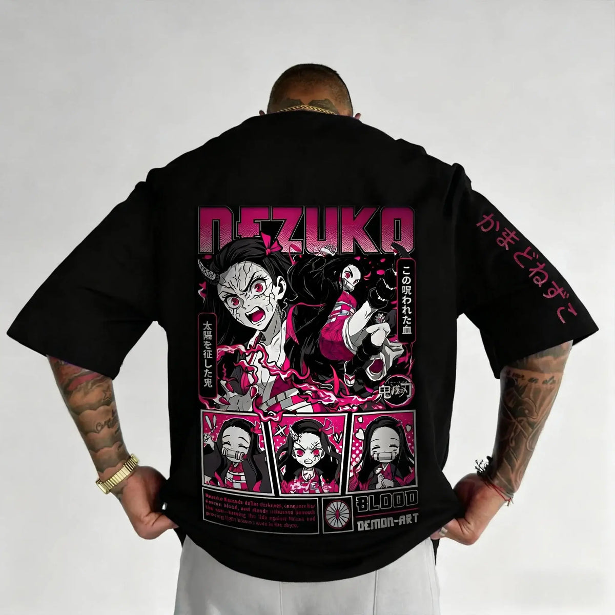 Nezuko Kamado T-Shirt: Demon Slayer Summer Graphic Tee