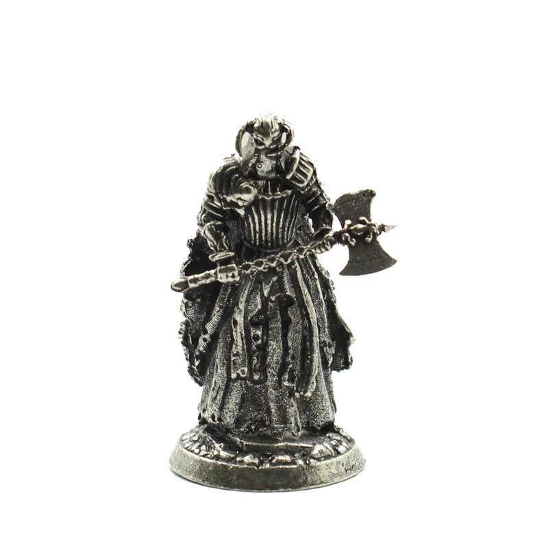 1pcs Medieval Legion Wraith Soliders Model Toy Figurines Miniatures Pure Copper Knight Ornament Decoration Crafts
